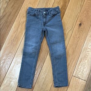H&M Boys Gray Skinny Fit Stretchy Jeans Size 6-7y